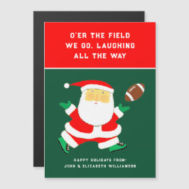 Einzigartige Weihnachtskarten Magnetkarte