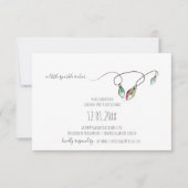 Einzigartige Weihnachtslieder-Party Einladungen (Vorderseite)