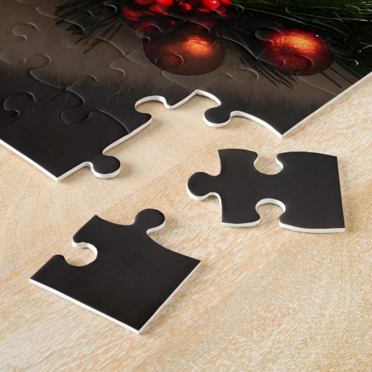 Einzigartige Weihnachtsschwangerschaftsankündigung Puzzle (Seite)