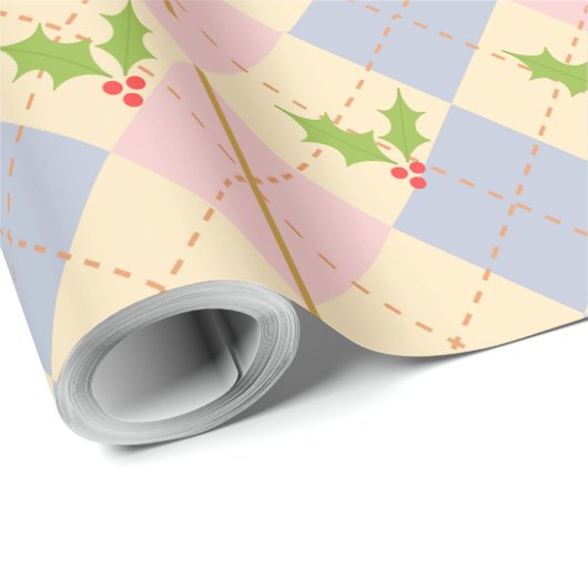 Einzigartige Weihnachtsverpackung Geschenkpapier (Rolleneckpunkt)