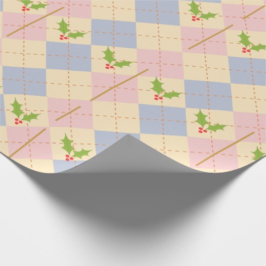 Einzigartige Weihnachtsverpackung Geschenkpapier (Ecke)