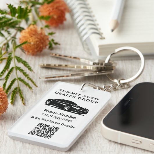 Einzigartige Werbeaktion für Auto- oder Auto-Händl Schlüsselanhänger (Vorderseite rechts)
