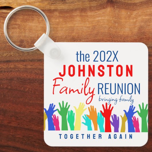 Einzigartige Wiedersehen-Ideen Schlüsselanhänger (Vorderseite)