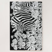 Einzigartige Zebras Puzzle (Vertikal)