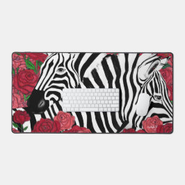 Einzigartige Zebras Schreibtischunterlage