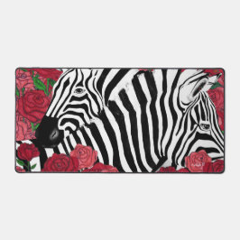 Einzigartige Zebras Schreibtischunterlage