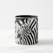 Einzigartige Zebras Tasse (Zentrum)