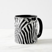 Einzigartige Zebras Tasse (VorderseiteRechts)