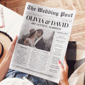 Einzigartige Zeitschrift für Hochzeiten