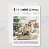 Einzigartige Zeitung Weihnachten Was für ein Jahr (Vorderseite)