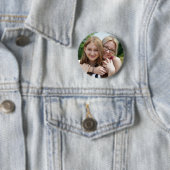 Einzigartiger 2¼ Rundknopf mit Ihrem Bild Button (Beispiel)