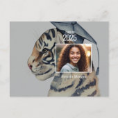 Einzigartiger Abschluss Ankündigung Postkarte (Vorderseite)