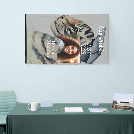 Einzigartiger Abschluss Banner (Messeveranstaltung)