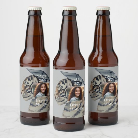 Einzigartiger Abschluss Bierflaschenetikett (Flaschen)