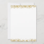 Einzigartiger Abschluss Einladung Brown Haare (Rückseite)