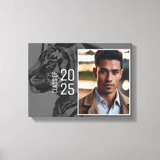 Einzigartiger Abschluss Foto Stretched Leinwand (Vorderseite)