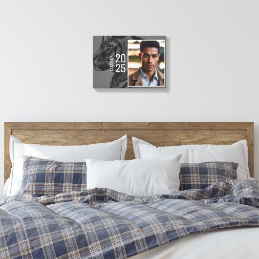Einzigartiger Abschluss Foto Stretched Leinwand (Insitu (Schlafzimmer))