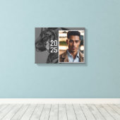 Einzigartiger Abschluss Foto Stretched Leinwand (Insitu (Holzboden))