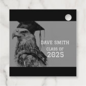 Einzigartiger Abschluss-Gefälligkeitstest | Eagle Geschenkanhänger (Rückseite)