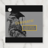 Einzigartiger Abschluss-Gefälligkeitstest | Eagle Geschenkanhänger (Vorderseite)