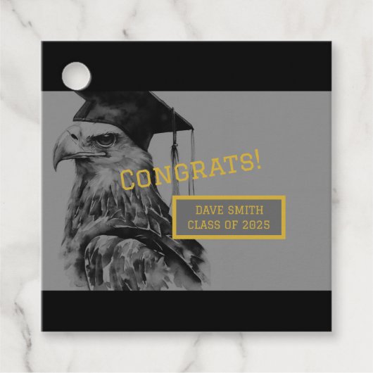 Einzigartiger Abschluss-Gefälligkeitstest | Eagle Geschenkanhänger (Vorderseite)