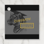 Einzigartiger Abschluss-Gefälligkeitstest Geschenkanhänger (Vorderseite)