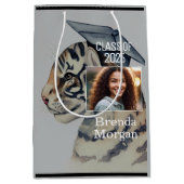 Einzigartiger Abschluss-Geschenktasche Mittlere Geschenktüte (Vorderseite)