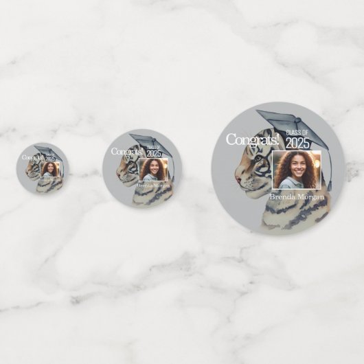 Einzigartiger Abschluss Konfetti (Vorderseiten)