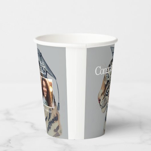 Einzigartiger Abschluss Pappbecher (Rechts)