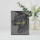 Einzigartiger Abschluss Personalisiert Vielen Dank Postkarte (Stehend Vorderseite)