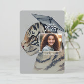 Einzigartiger Abschluss Save the Date (Stehend Vorderseite)