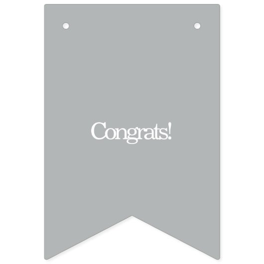 Einzigartiger Abschluss Wimpelkette (Zweite Fahne)