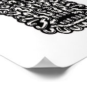 Einzigartiger Abstrakter Druck Poster (Ecke)