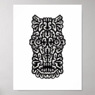 Einzigartiger Abstrakter Druck Poster