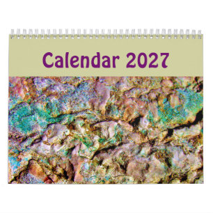 Einzigartiger abstrakter Kunstkalender 2023 Hinter Kalender