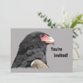 Einzigartiger Adler Einladung (Stehend Vorderseite)