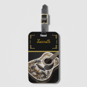 Einzigartiger Adler Gepäckanhänger (Vorderseite Vertikal)