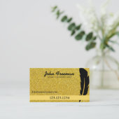 Einzigartiger Agent für die Unterzeichnung von Gol Visitenkarte (Stehend Vorderseite)