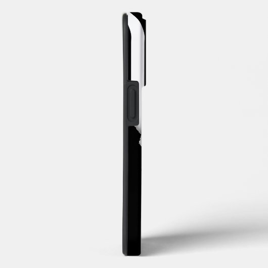 Einzigartiger Ausblick | Polizeiflagge der Thin Bl Case-Mate iPhone Hülle (Rückseite / Rechts)