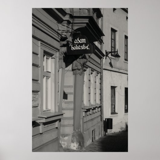 Einzigartiger Barbershop Poster (Vorne)