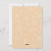 Einzigartiger Baum, Wald mit Hirsch Feiertagskarte (Rückseite)