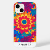 Einzigartiger benutzerdefinierbarer Name Stilvolle Case-Mate iPhone Hülle (Rückseite)