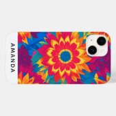 Einzigartiger benutzerdefinierbarer Name Stilvolle Case-Mate iPhone Hülle (Rückseite (Horizontal))