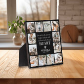 Einzigartiger, benutzerdefinierter 12-Foto Pet Los Fotoplatte