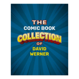 Einzigartiger benutzerdefinierter Collector Poster