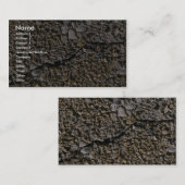 Einzigartiger Beton Visitenkarte (Vorne/Hinten)
