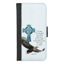 Einzigartiger Bibel-Blauer-Punkt-Adler-Keltisches-