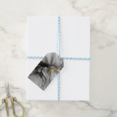 Einzigartiger Black Gold Grunge Geschenkanhänger (Mit Garn)