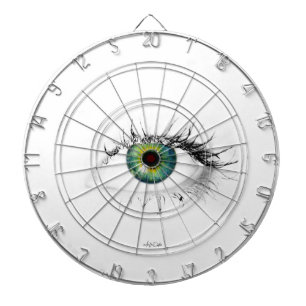 Einzigartiger blaugrüner Blickdarm mit modernem Ko Dartscheibe