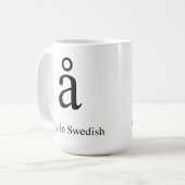 Einzigartiger Charakter Kaffeetasse (Vorderseite Links)